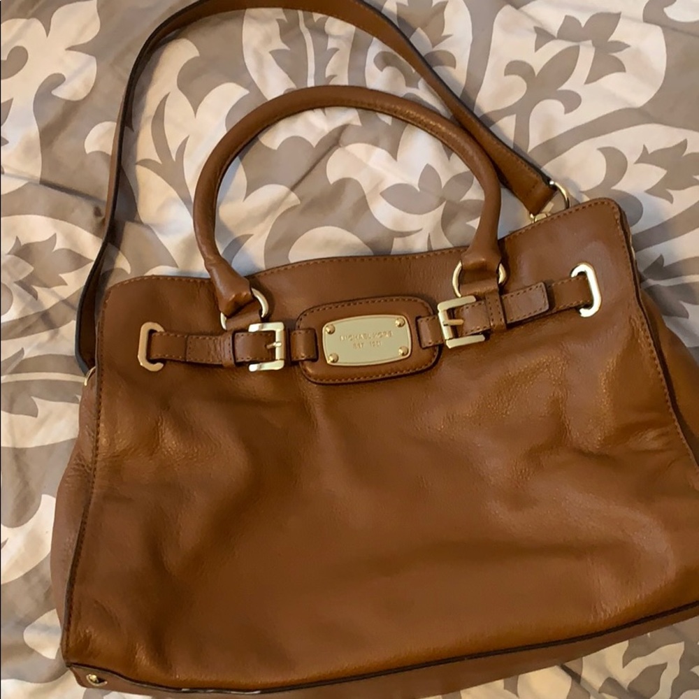 Michael Kors Hamilton Satchel with shoulder strap